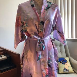 Old-Hollywood Kimono-style Robe